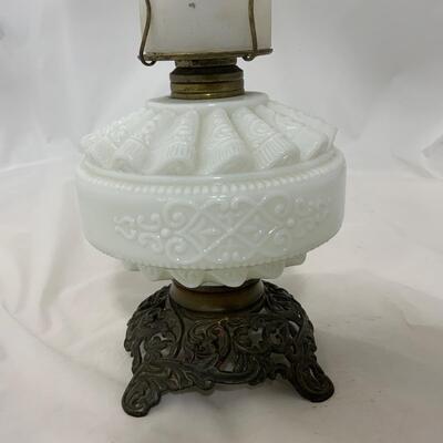 .223. Kerosene Patterned Lamp | c. 1880