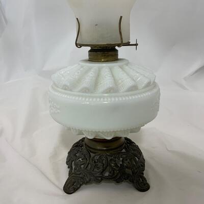 .223. Kerosene Patterned Lamp | c. 1880