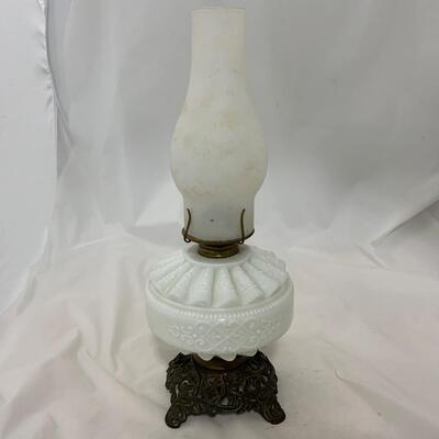 .223. Kerosene Patterned Lamp | c. 1880