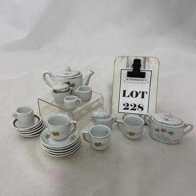 .228. Assorted Doll Dishes | c. 1890
