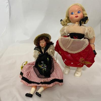 .230. Doll Duo | French Doll circa 1950