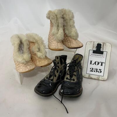 .235. Three Pair Childrenâ€™s Shoes