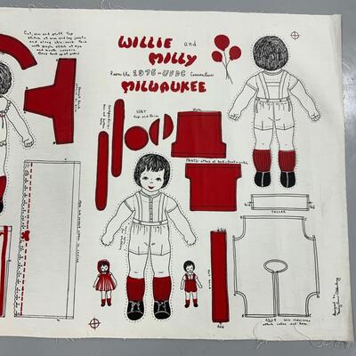 .236. Willie and Millie Milwaukee Convention Poster | 1975