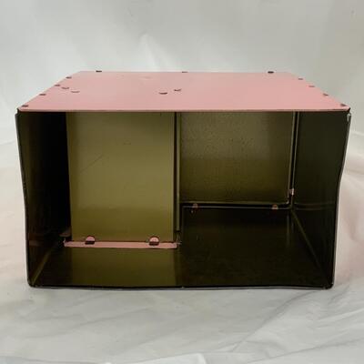 .238. Pink Wolverine Metal Stove | c. 1950