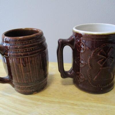 Barrel Mug & Burley Pottery Brown Stoneware Mug