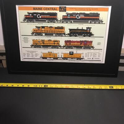 Maine central locomotive picture