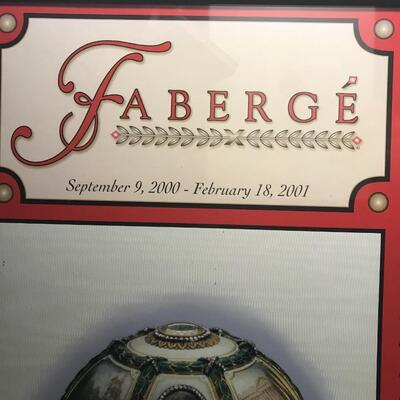 Faberge exhibition poster