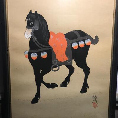Japanese study of a horse