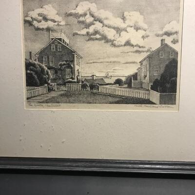 New England etchings