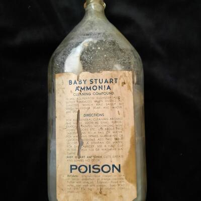 Baby Stuart Old Ammonia Bottle