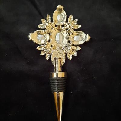 Rhinestone Wine Stopper