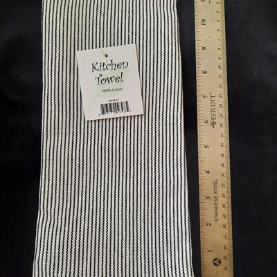 Striped 100% Cotton Kitchen Towel