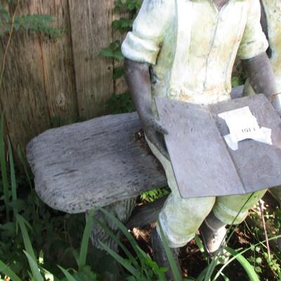 Bronze Garden Statue from the Randolph Rose Foundry in Vermont