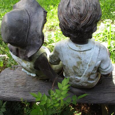 Bronze Garden Statue from the Randolph Rose Foundry in Vermont
