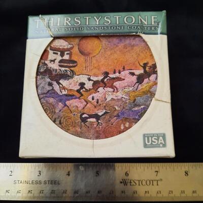 Southwest Thirstystone Coasters Set of 4