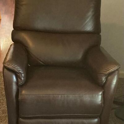 Leggett & Platt Brown Leather Power Recliner