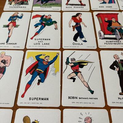 1949 NEA Arcade trading cards  - Superman!