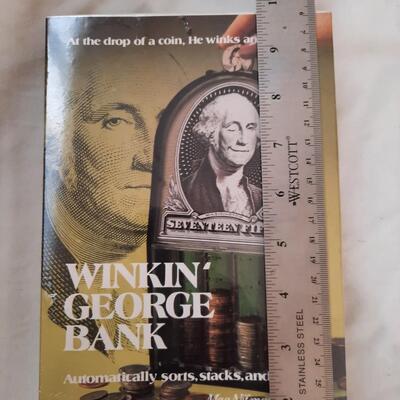 Vintage Winkin George Bank Coin Sorter