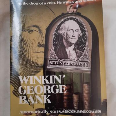 Vintage Winkin George Bank Coin Sorter