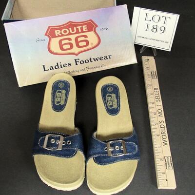 Nice Pair Older Route 66 Ladies Sandals, Size 6