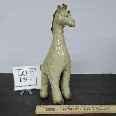 Tall Ceramic Giraffe