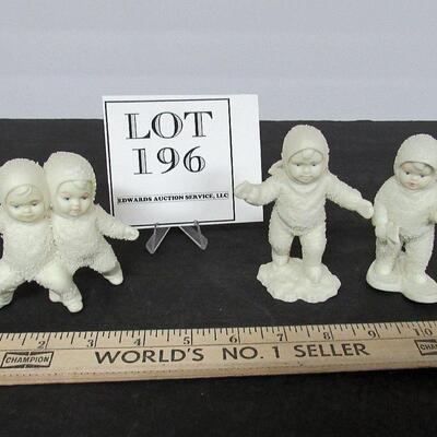 3 Older Dept 56 Snowbabies