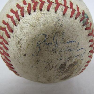 Vintage Milwaukee Brewers Stuff and Old Signed Chicago Baseball