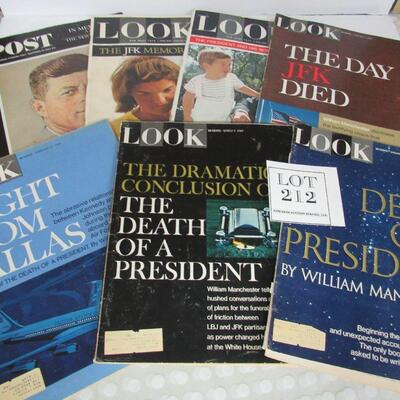 Lot of Vintage Look and Post Magazines, 1963-67