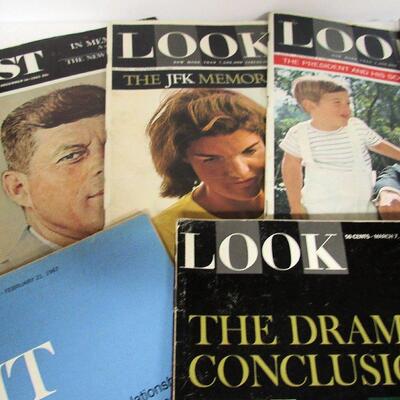 Lot of Vintage Look and Post Magazines, 1963-67