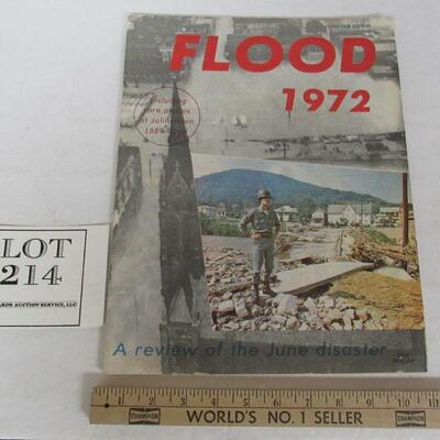 Vintage 1972 Flood Magazine, Hurricane Agnes