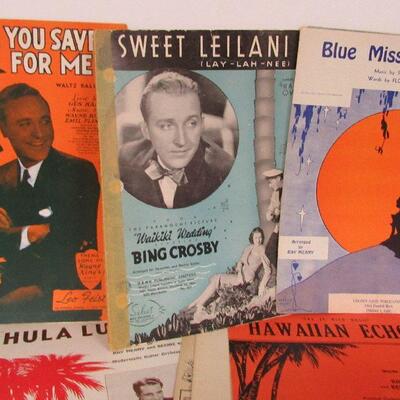 Lot of 30+ Vintage Sheet Music