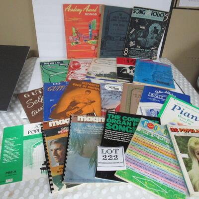 Music Books for Piano, Organ, Guitar