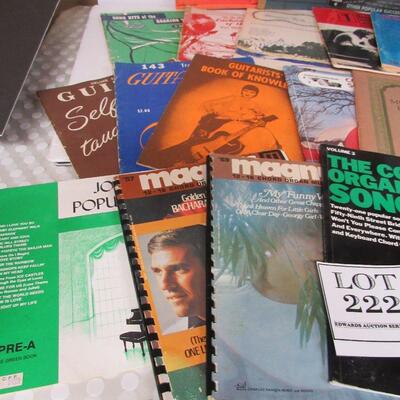 Music Books for Piano, Organ, Guitar