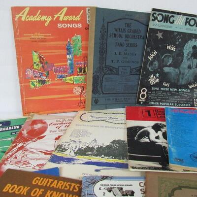 Music Books for Piano, Organ, Guitar