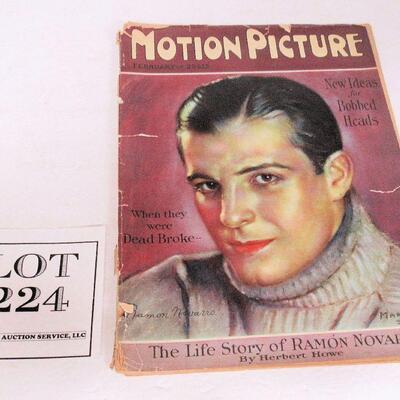 Antique Motion Picture Magazine, Feb 1927