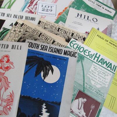 Lot of 35+ Vintage Sheet Music