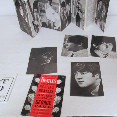 Original Vintage Beatles Wallet Photo Cards