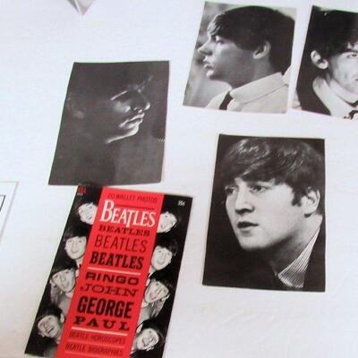 Original Vintage Beatles Wallet Photo Cards