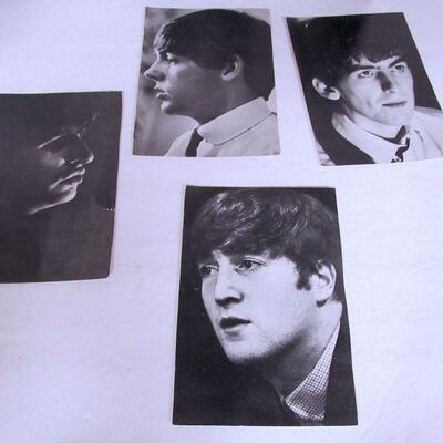 Original Vintage Beatles Wallet Photo Cards