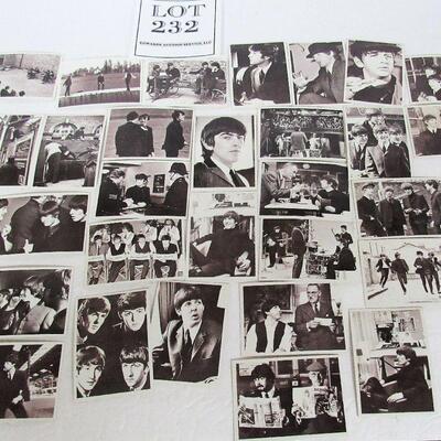 Vintage Beatles Cards, Original, Hard Day's Night Series