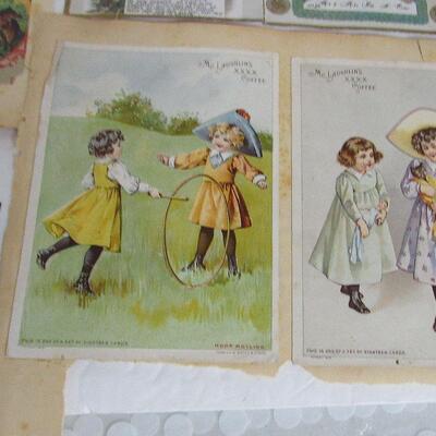 Antique Advertizing Cards and Samples