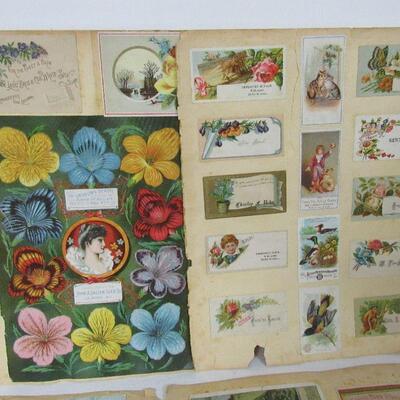 Lot of Antique Advertising Cards
