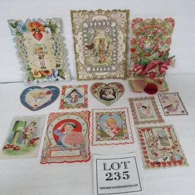 Antique and Vintage Valentine Lot