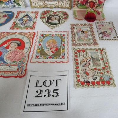 Antique and Vintage Valentine Lot
