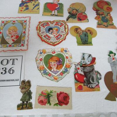 Lot of Vintage Valentines, Germany, USA
