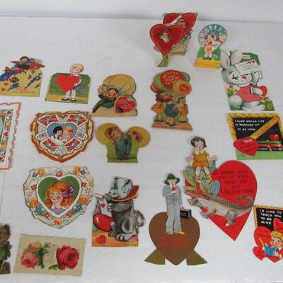 Lot of Vintage Valentines, Germany, USA