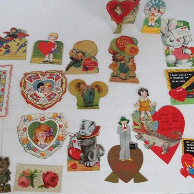 Lot of Vintage Valentines, Germany, USA