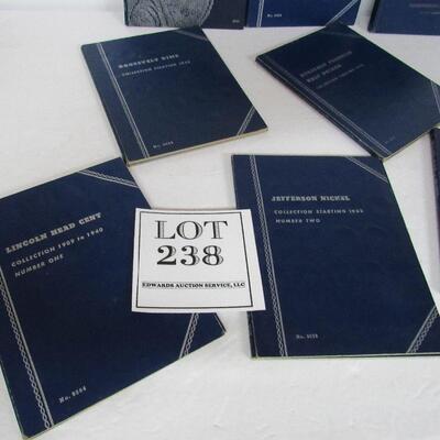 Lot of Empty Coin Holders