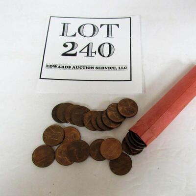 Full Roll 1967 Pennies