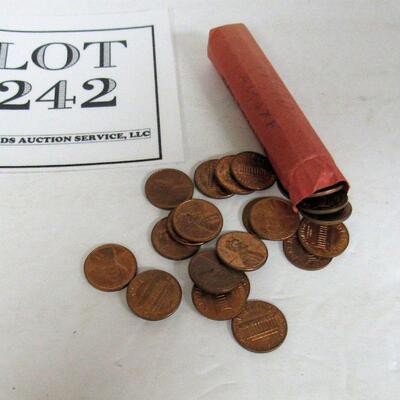 Full Roll 1969D Pennies